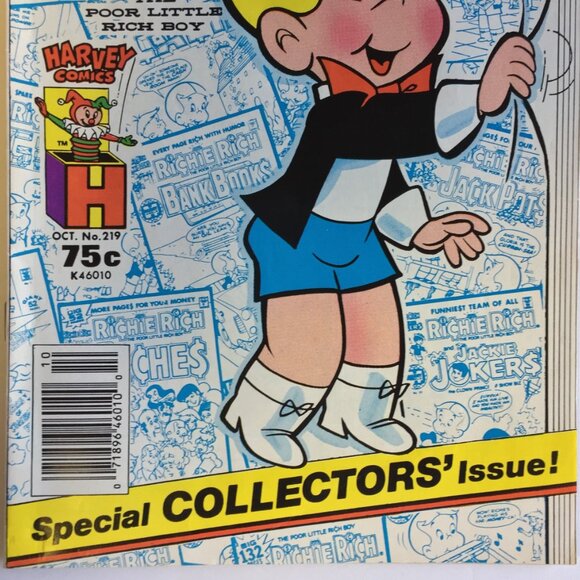 Richie Rich #219 (Oct 1986, Harvey) Special Collector's Issue! - Picture 5 of 16